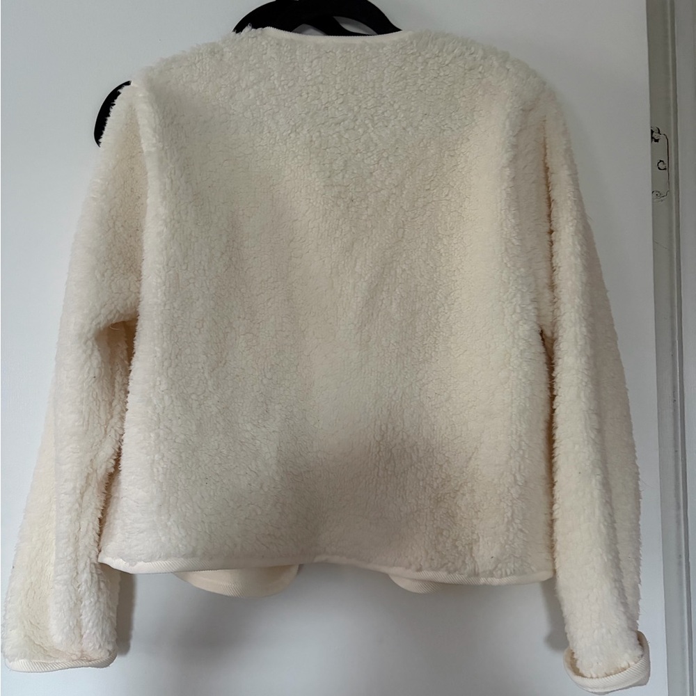 EUC J.Crew Sherpa Lady Jacket - Large - Picture 3 of 3